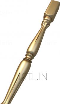 Balusters (BL_0032) 3D model for CNC machine